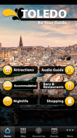 Mejor aplicación móivil de tuirsmo cultural Be your guide - Toledo